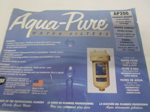 AQUA-PURE AP200 WATER FILTER *NEW IN BOX*