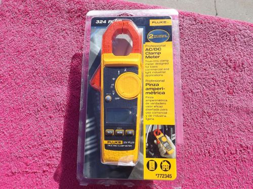 FLUKE 324 PLUS *BRAND NEW!* TRUE RMS CLAMP METER IN FACTORY PACKAGE!