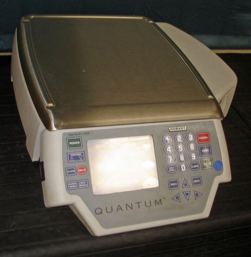 Hobart Quantum-P-QMAX Commercial Butcher Station Barcode Printer 29252-BJ