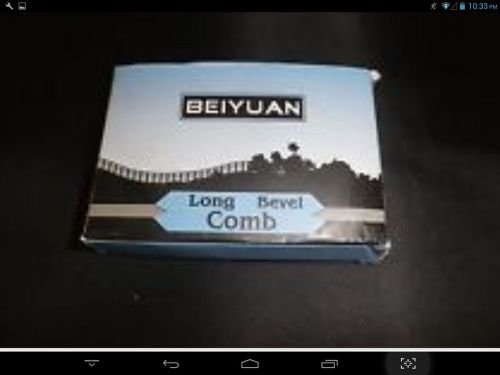 BEIYUAN - 93LB-9 (6MM) LONG BEVEL COMB  6MM X 93MM   PACK OF FIVE COMBS