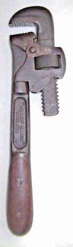 Vintage H.D. Smith Perfect Handle 10&#034; Stillson Pipe Wrench