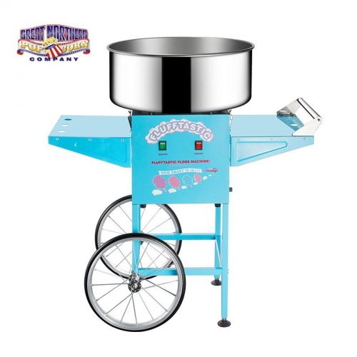 Cotton Candy Machine with Cart Floss Maker Electric 110/220v 1 Set 1050w Table T