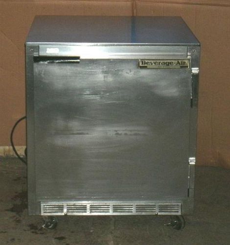 BEVERAGE AIR UCR-27 Bar Beer Cooler Refrigerator SS Undercounter
