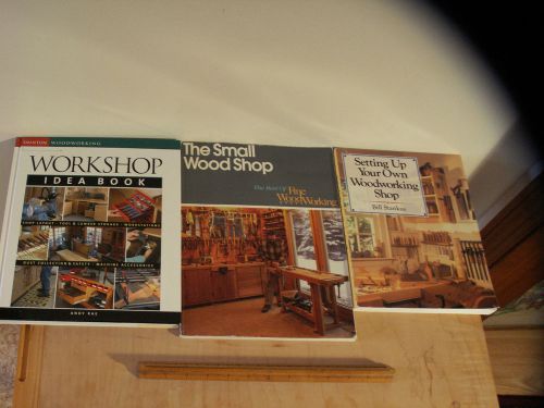 Woodworking shop idea books - 3 books from fine woodworking &amp; sterling publish for sale