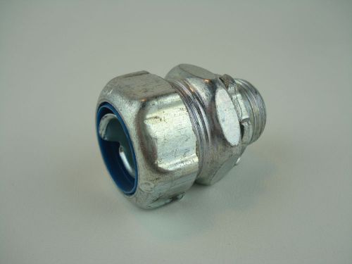 1 steel city 1/2&#034; liquidtight connector straight to flexible metal conduit for sale