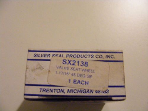 Silver seal valve seat wheel 1 7/16 45 deg gp sx2138 sioux for sale
