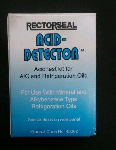 Rectorseal acid-detector acid test kit for hvac for sale