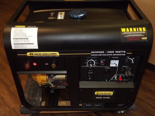 New holland nhwg85 10,000 watt gas welding generator !! for sale