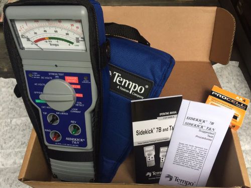 Greenlee-Tempo 1137-5002 Sidekick T&amp;N Tester  New In Factory Box