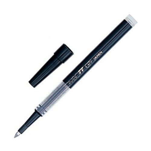 Pack of 4, Tombow 55698 O7p Medium 0.7mm Black Rollerball Refills