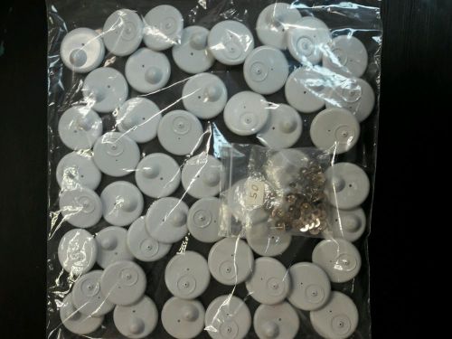 99 sensormatic small security tags with pin - original  preowned for sale