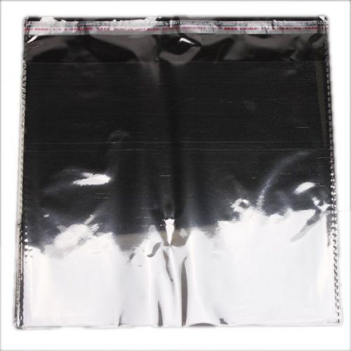 250x Wholesale Self Adhesive Seal Plastic Bags Jewelry Package Findings 20x20cm