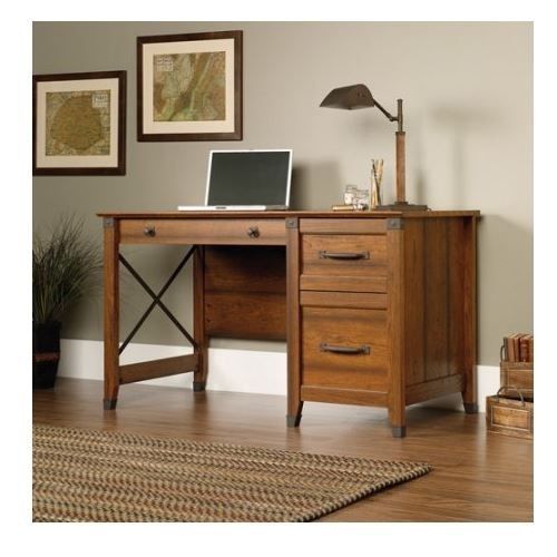 Cottage Table Computer Cherry Desk Office Workstation Furniture Writing Home