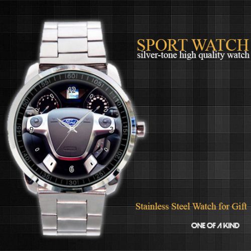 Freeshipping Steering Wheel sport Metal Watch