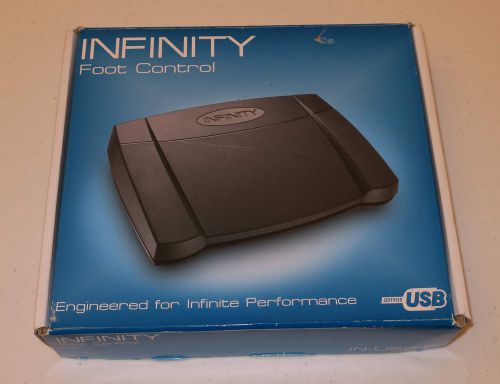 Infinity IN-USB-2 Foot Control USB Foot Pedal Transcription. FAST SHIPPING IN US