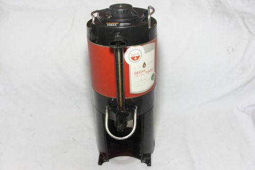 Bunn insulated commercial coffee server: 1.5 gallon thermofresh red look!!! for sale