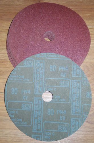 3m type c disc closed coat aluminum oxide lot of 10 80 grit pn4 xy free shipping for sale