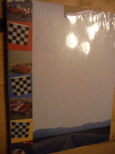 GEOGRAPHICS &#034;RALLY&#034; CAR LETTERHEAD - 100 COUNT - NEW/SEALED