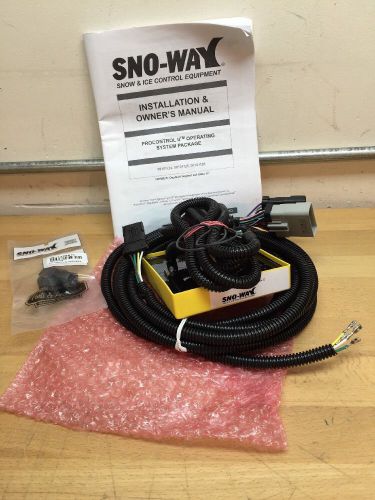 Sno-way pro control ii operating system package for sale