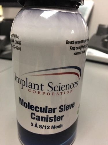 5 a 8/12 mesh - implant sciences molecular sieve canister 10oz new not opened for sale