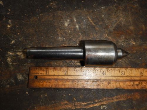 Older wood or metal lathe no. 2 mt live bearing center machinist tooling for sale