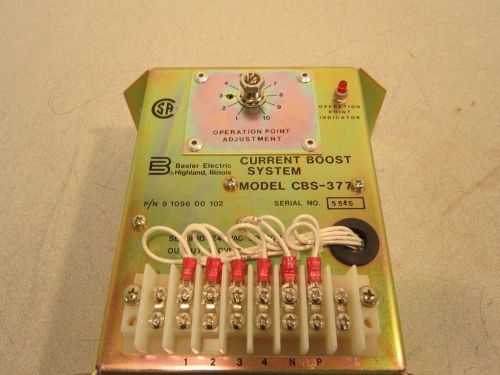 Basler Electric Current Regulator Model CBS-377