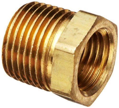 Robert manufacturing r209 series bob brass adapter 3/8&#034; npt male x 1/4&#034; npt f... for sale