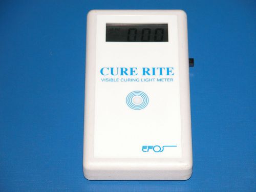 Efos (now Caulk Dentsply) Cure Rite radiometer / light meter