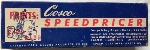 VINTAGE STORE SUPERMARKET COSCO 5 BAND SPEED PRICER IN BOX NEW