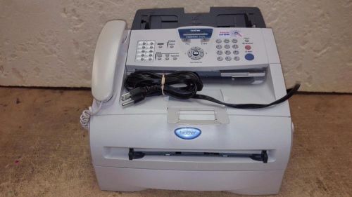 Brother fax 2820 laser plain paper fax/copier for sale