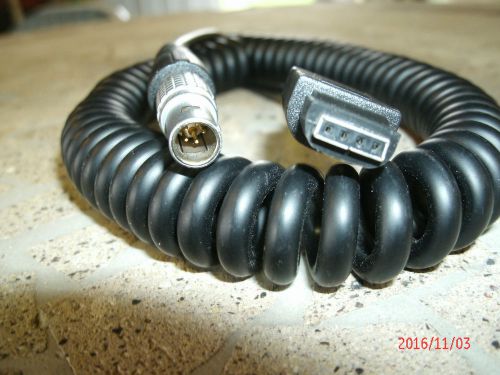 TDS Coiled Cable For HP 48GX (4 Pin) to LEICA TOTAL STATION