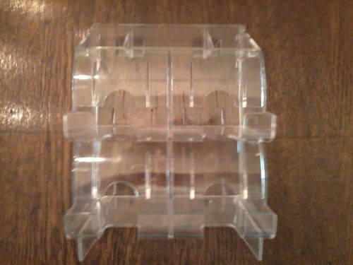 Lip Balm Counter Display/Dispenser, 4 Cell, Clear Acrylic, Holds 72 pc,USA Made