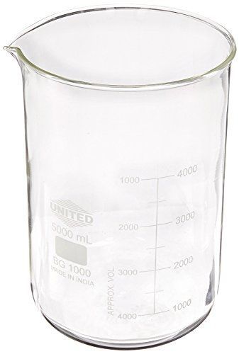 United scientific supplies united scientific bg1000-5000 borosilicate glass low for sale