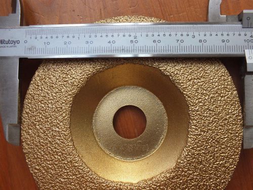 Electroplated Diamond cup 4&#034;  50 grit