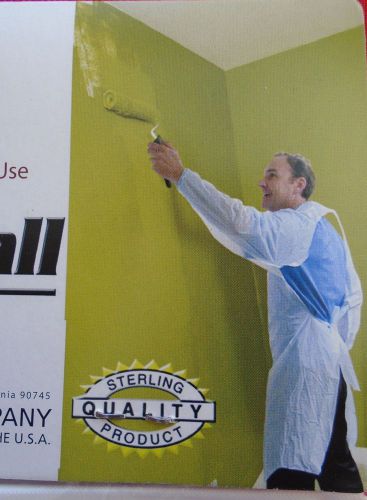 Disposable Plastic Painters Coverall One Size Fits All  (Most)- Paint Protection