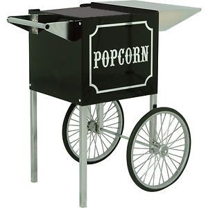 1911 Small Black Popcorn Machine Cart - For 1911 4-Oz. Model