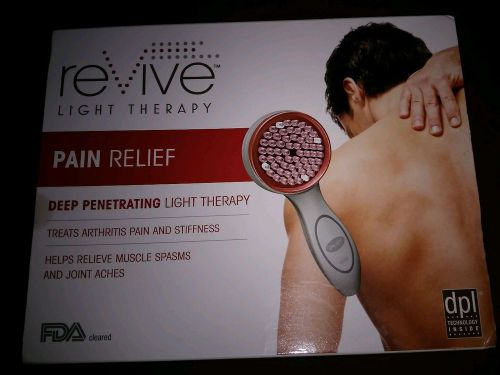 New revive light therapy red led light pain reliever system for sale