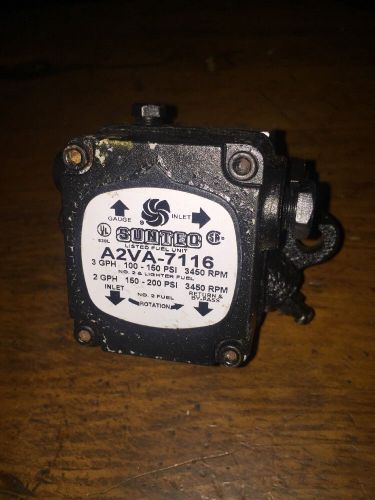 Suntec A2VA-7116 or A2VA-7016 Oil Burner Pump 3450 rpm Beckett AF/AFG