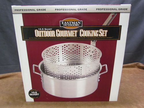 Eastman Outdoors 10.5 Qt Aluminum Pot Turkey Fryer