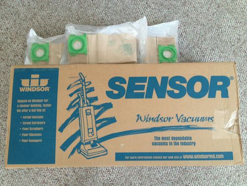 Windsor sensor s12 commercial vacuum 30 bags srs12 upright new in box blemished for sale