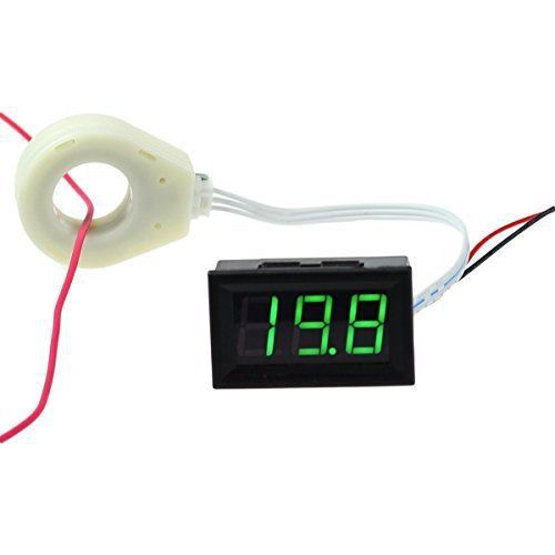 Bayite dc 5-120v 100a mini digital current voltage amp meter gauge with hall for sale