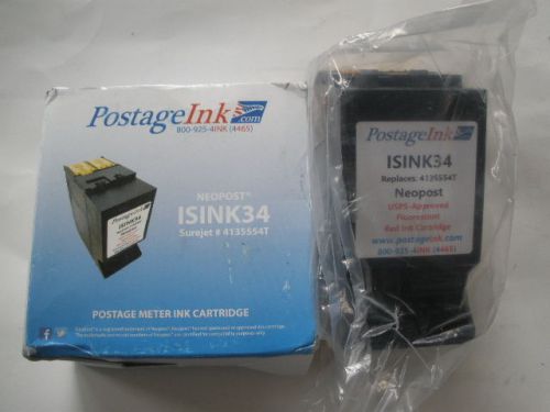 NeoPost ISINK34 Red Ink Cartridge For IS330, IS350, IS420, IS440, IS460, NEW