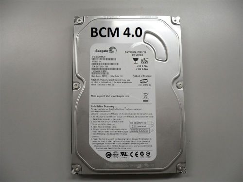 Nortel Avaya BCM 400 BCM400 4.0 R4 Hard Drive Replacement BCM 200 NT7B10AAGDE5