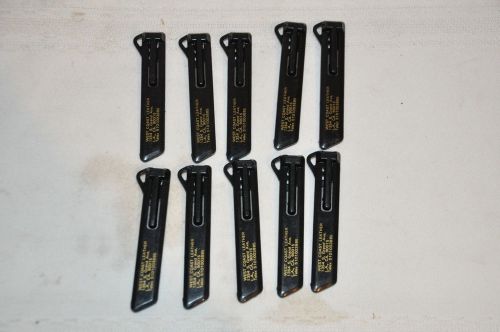 3 1/4 Inch Long Snap Off Blade Razor Knife Lot Of 10