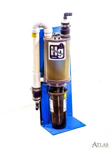 Solmetex hg5 amalgam mercury separator unit for dental vacuum pump systems for sale