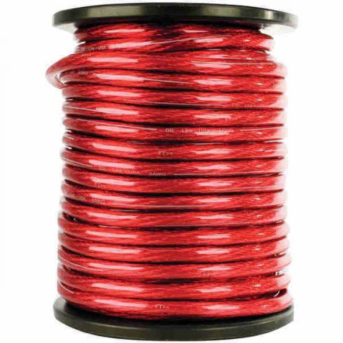 Db link stpw4r100z elite superflex soft-touch power wire 4 gauge red 100ft for sale