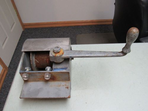 Heavy duty industrial hand crank winch &#034;works&#034; free ship for sale