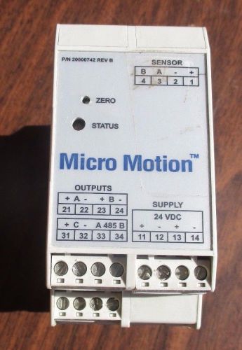 Emerson Micro Motion 2500 coriolis Transmitter Multiple Variable flow meter