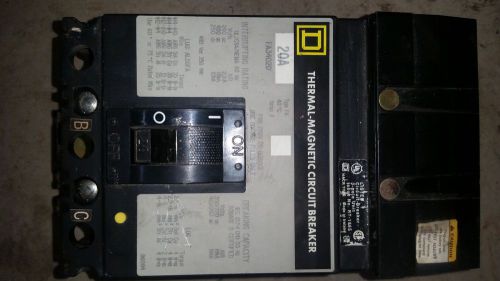 Square D 20A Circuit Breaker, FA34020