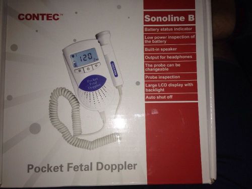 Contec Pocket Fetal Doppler Monitor W/ Gel